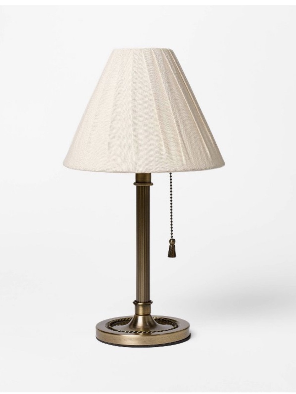 Fluted Brass Table Lamp - Threshold™ designed with Studio McGee